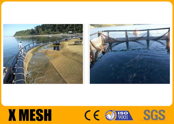 건강 한 어류 를 생산 하기 위해 자연적으로 박테리아 정화 된 구리 합금  Mesh 수산