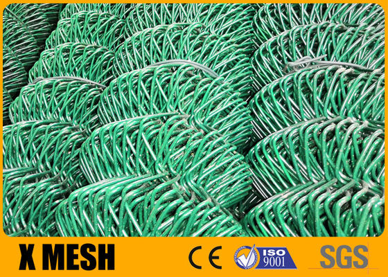 경제적인 녹색 PVC 체인 링크 메쉬 펜싱 ASTM F668