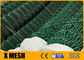 경제적인 녹색 PVC 체인 링크 메쉬 펜싱 ASTM F668